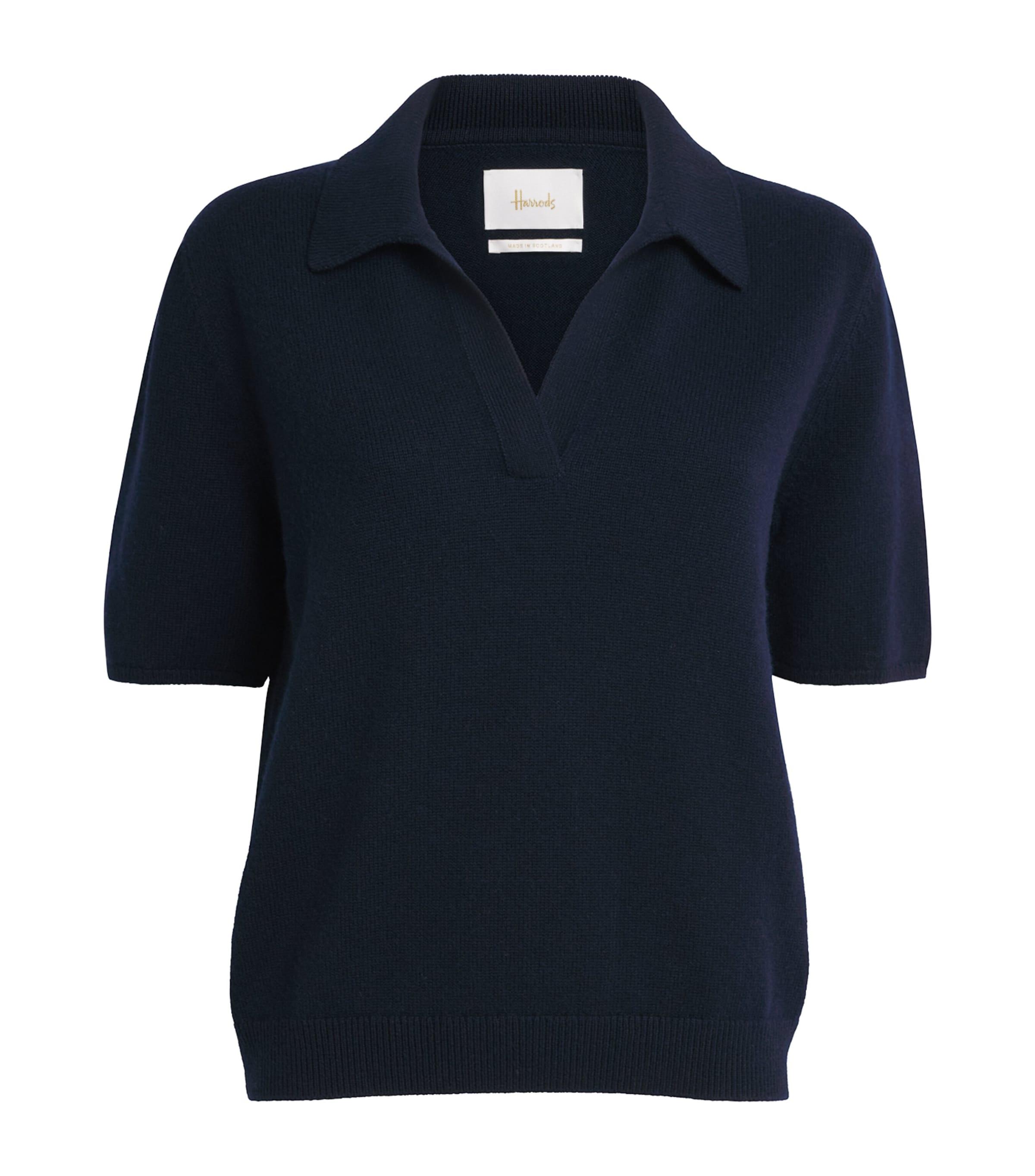 Harrods Cotton-Cashmere Collared Sweater by HARRODS