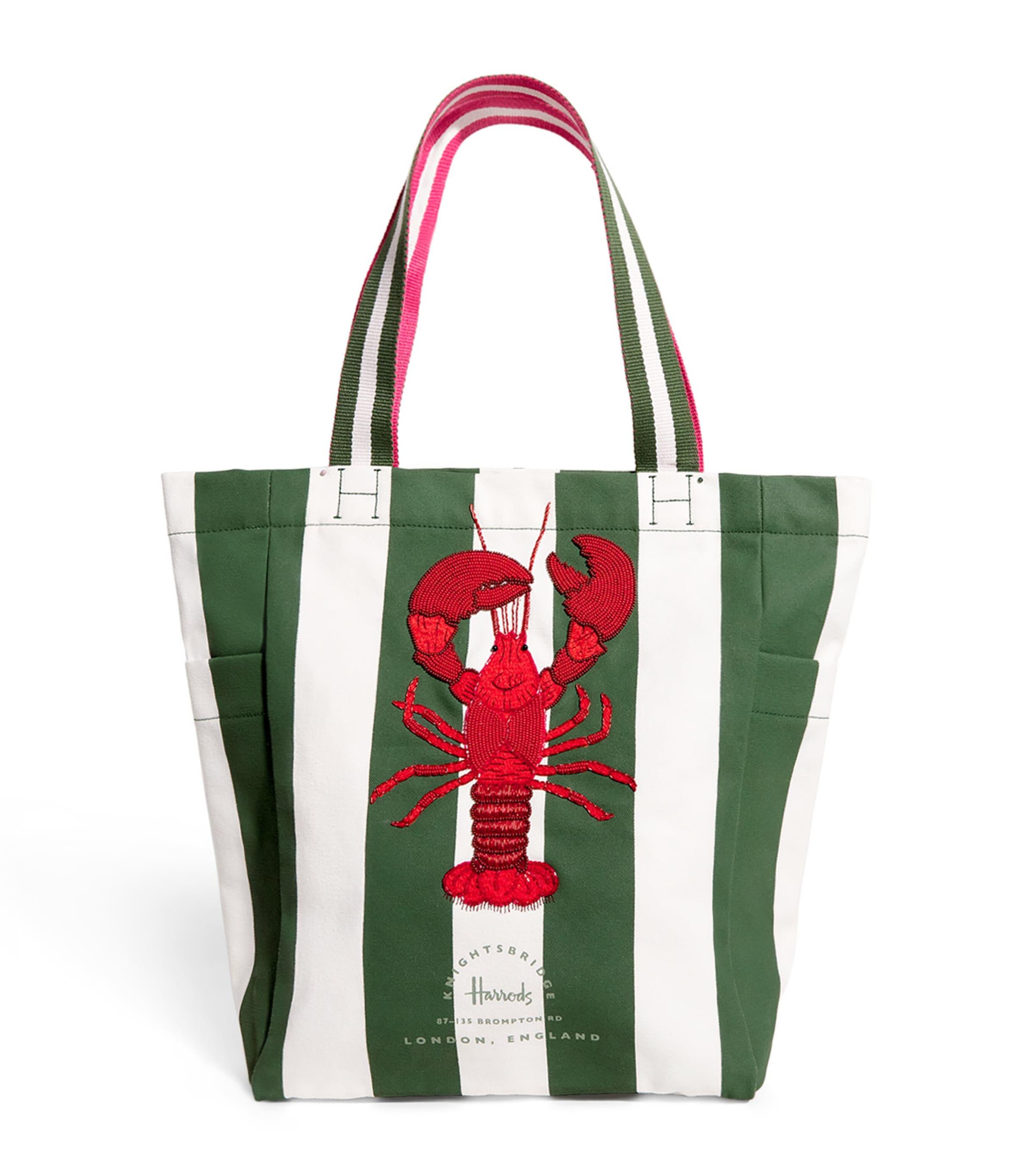 Harrods Embellished Lobster Tote Bag by HARRODS