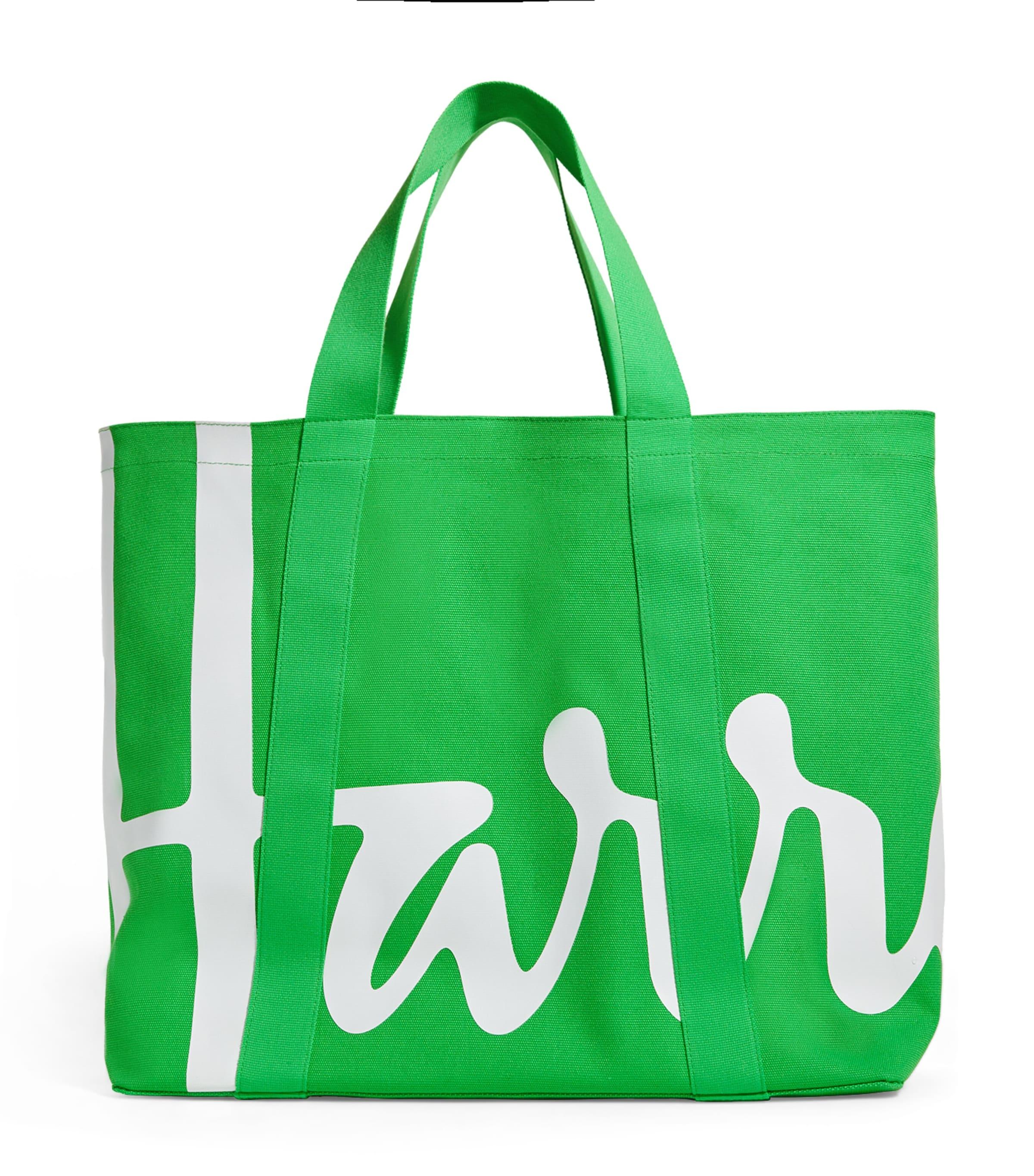 Harrods Large Cotton Logo Tote Bag by HARRODS