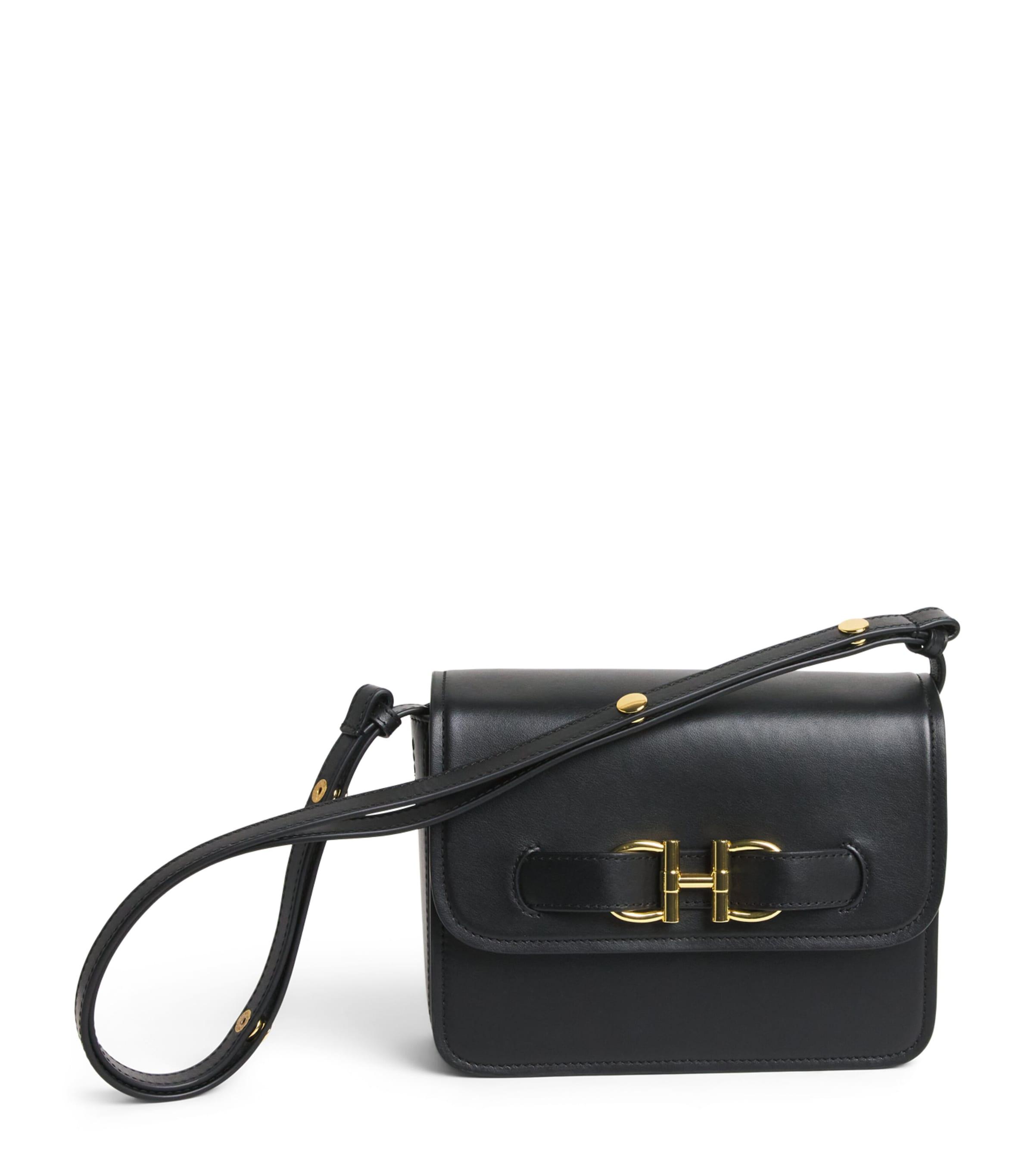 Harrods Leather Snaffle Cross-Body Bag by HARRODS