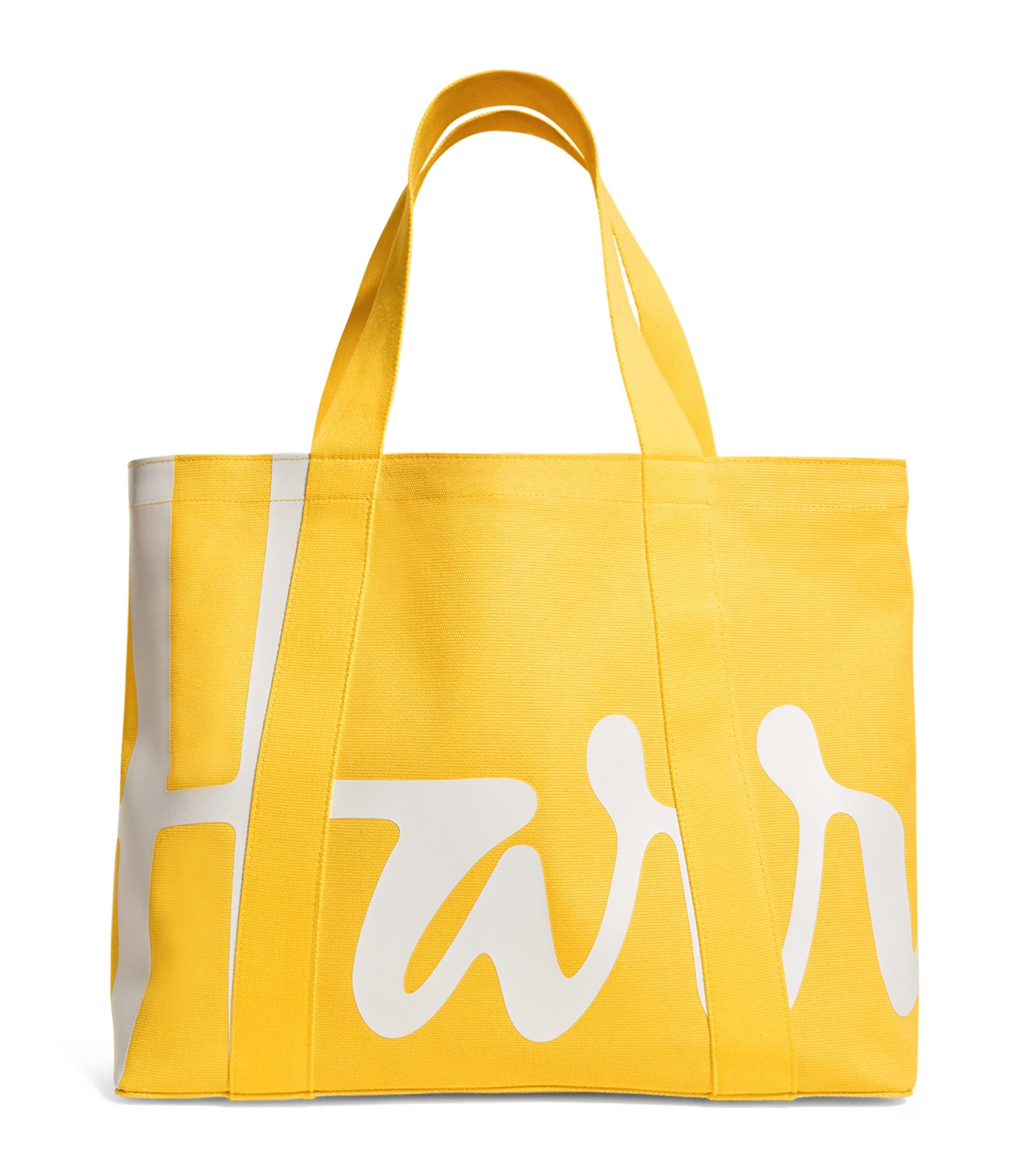 Harrods Medium Cotton Logo Tote Bag by HARRODS