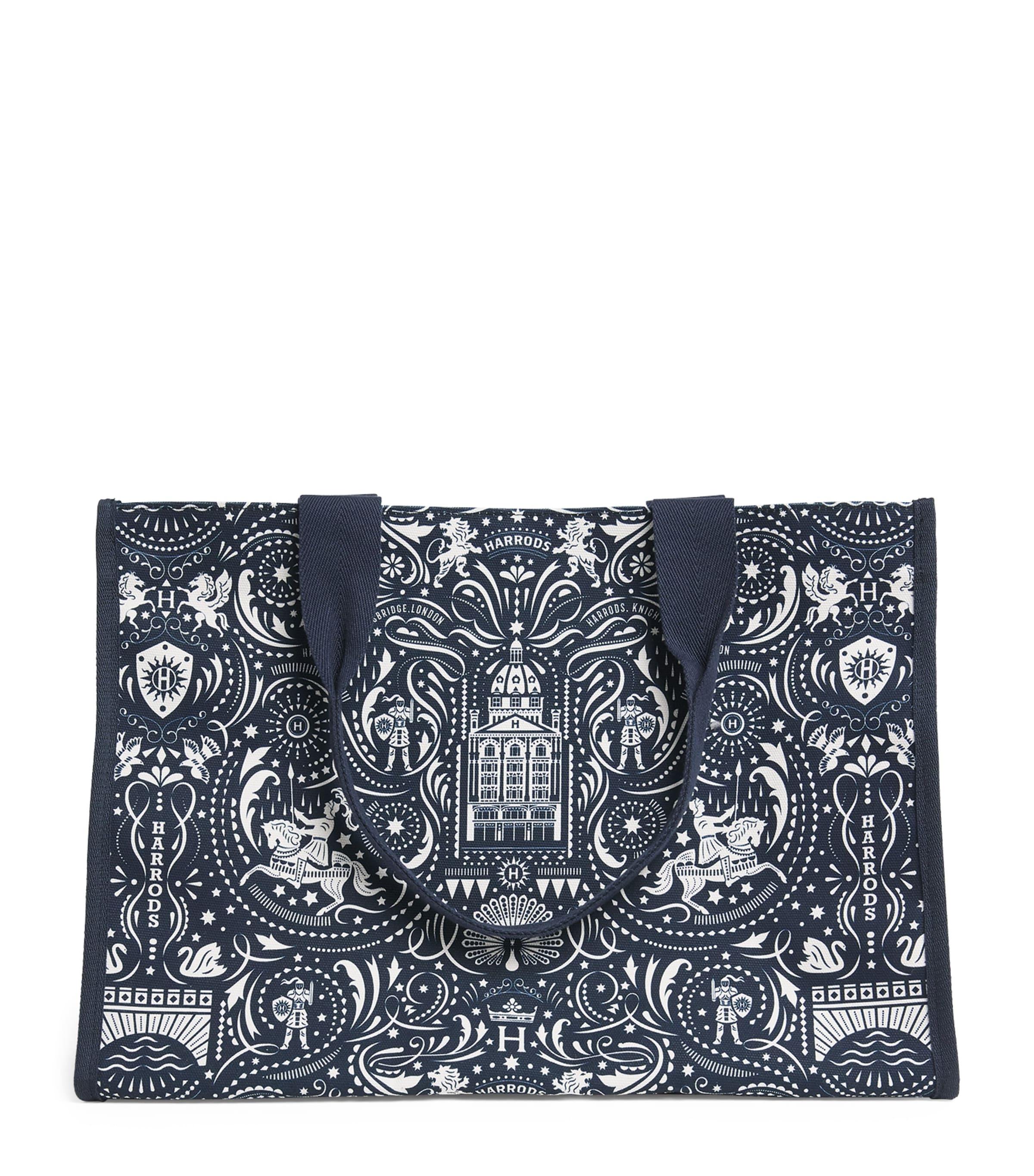 Harrods Medium Knights of Brompton Tote Bag by HARRODS