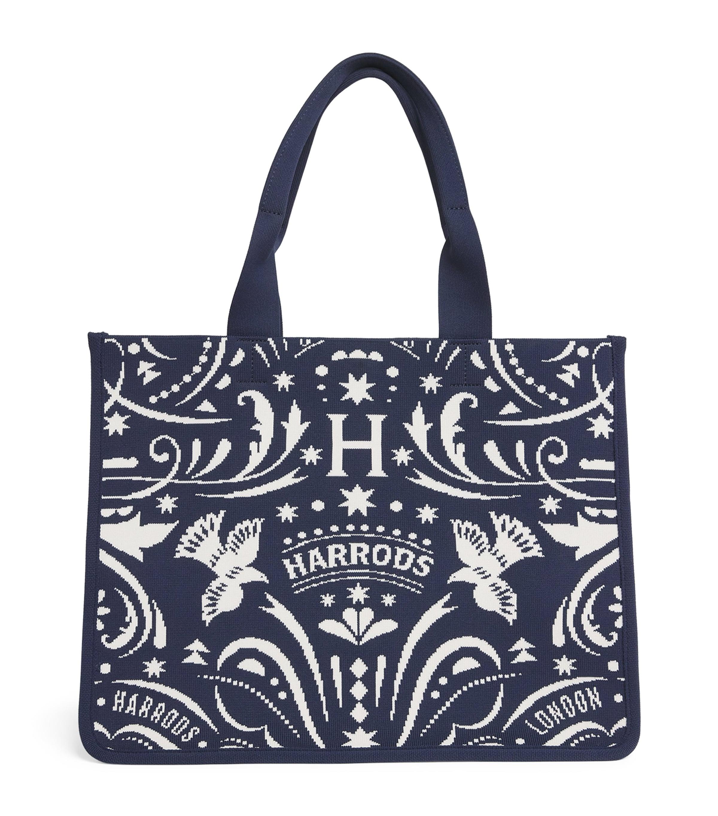 Harrods Medium Knights of Brompton Tote Bag by HARRODS