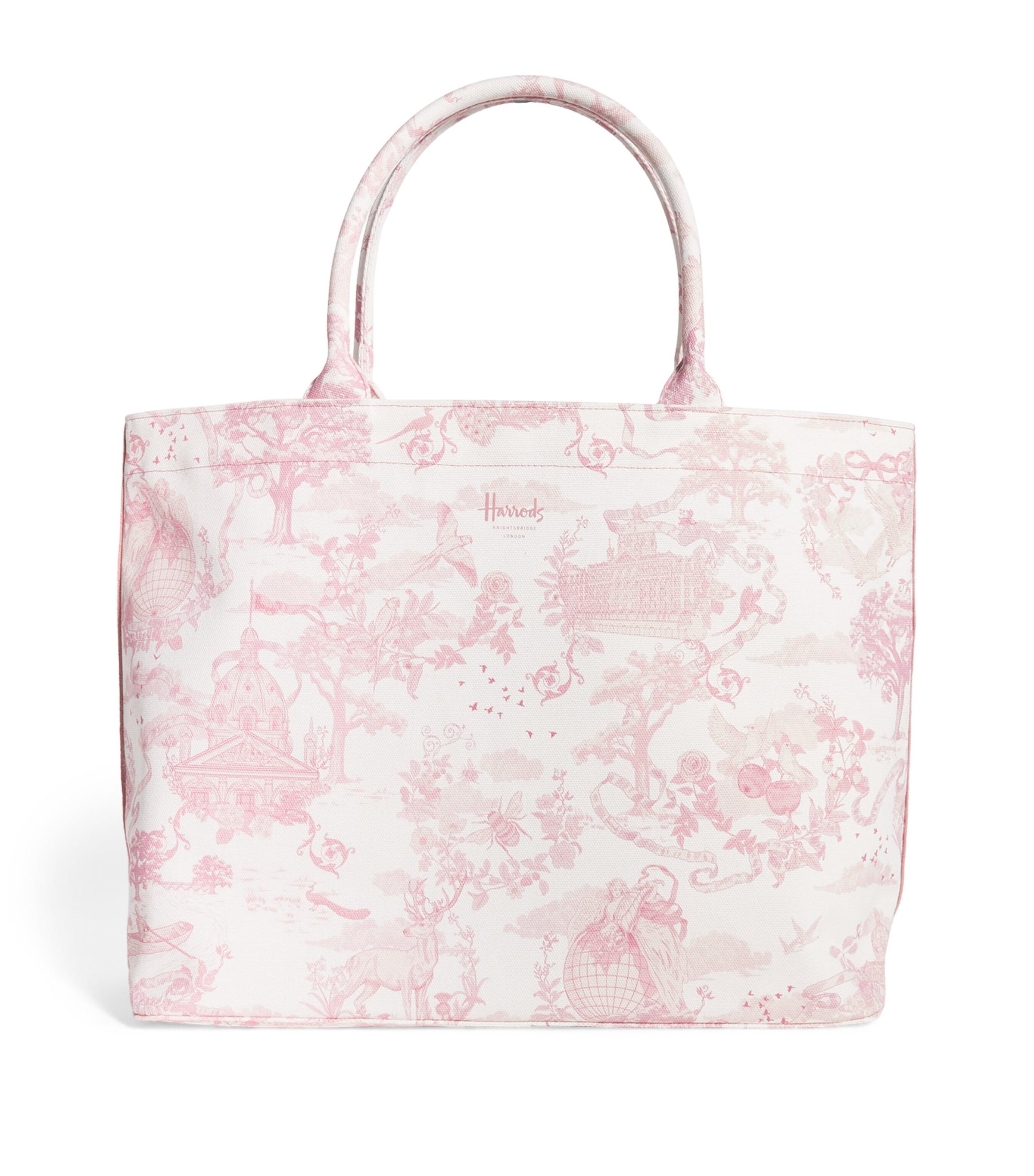 Harrods Medium Toile Print Tote Bag by HARRODS
