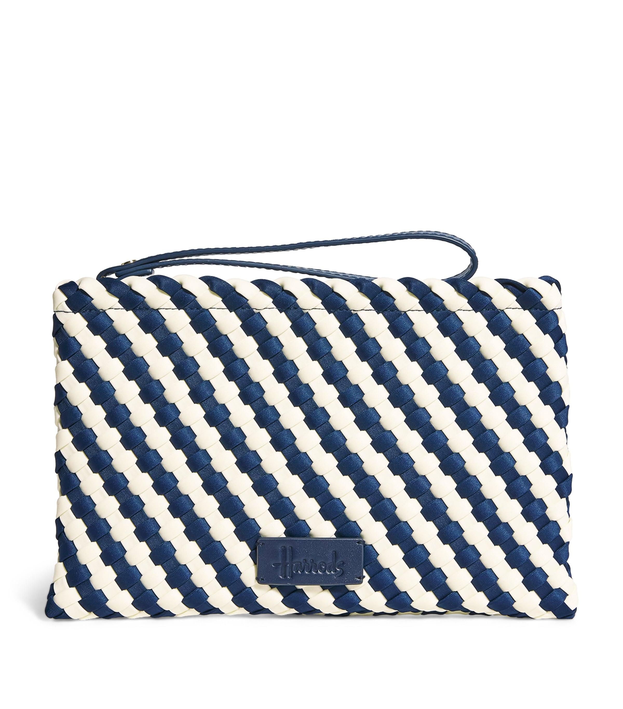 Harrods Neoprene Woven Pouch by HARRODS