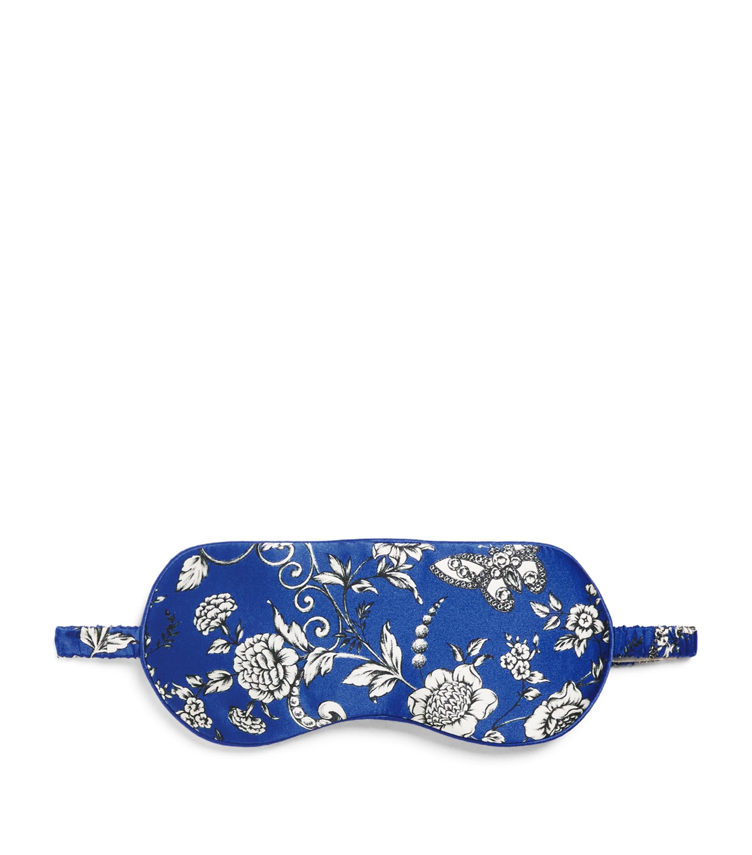 Harrods Silk Butterfly Print Sleep Mask by HARRODS