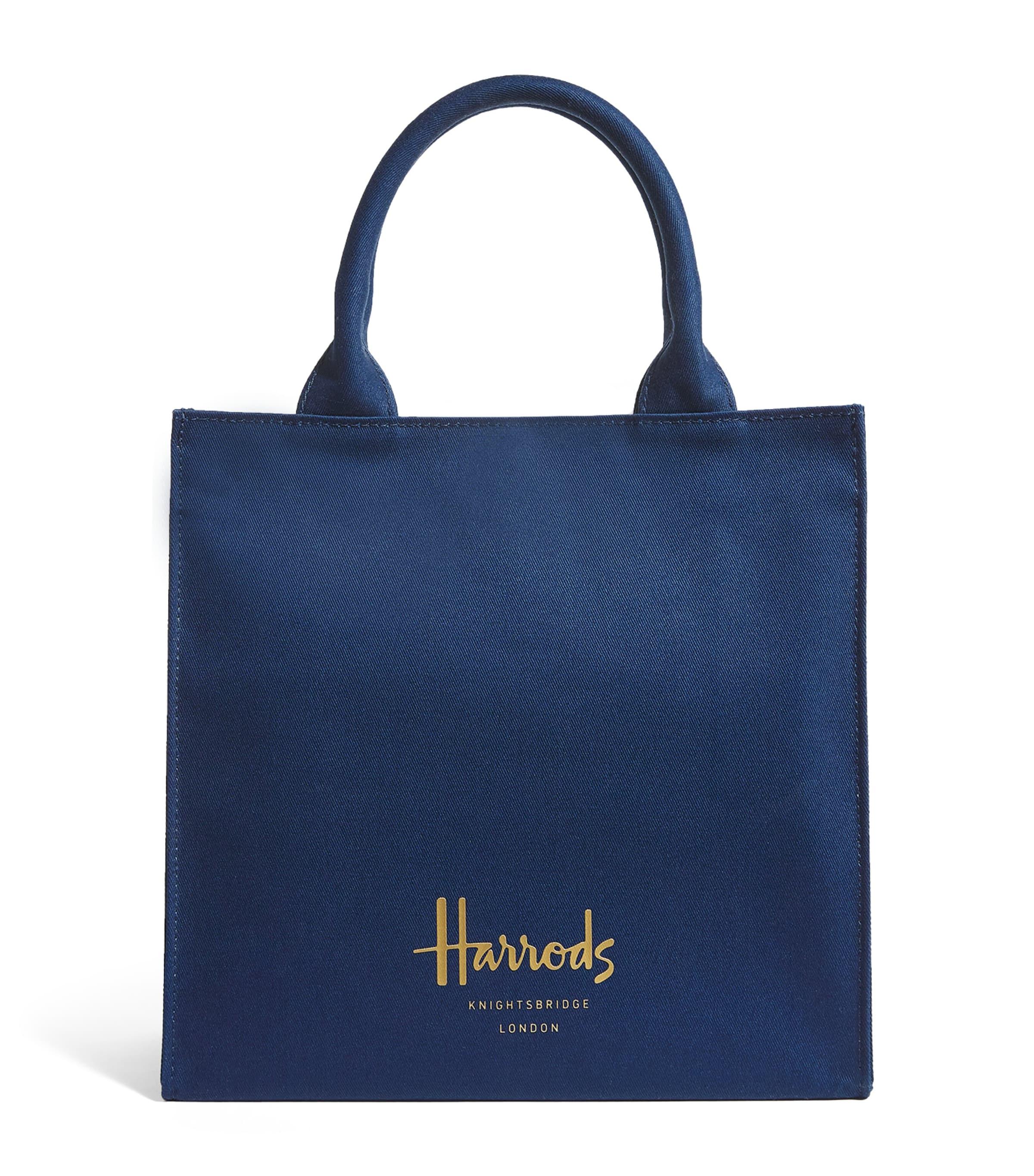 Harrods Small Cotton Logo Tote Bag by HARRODS