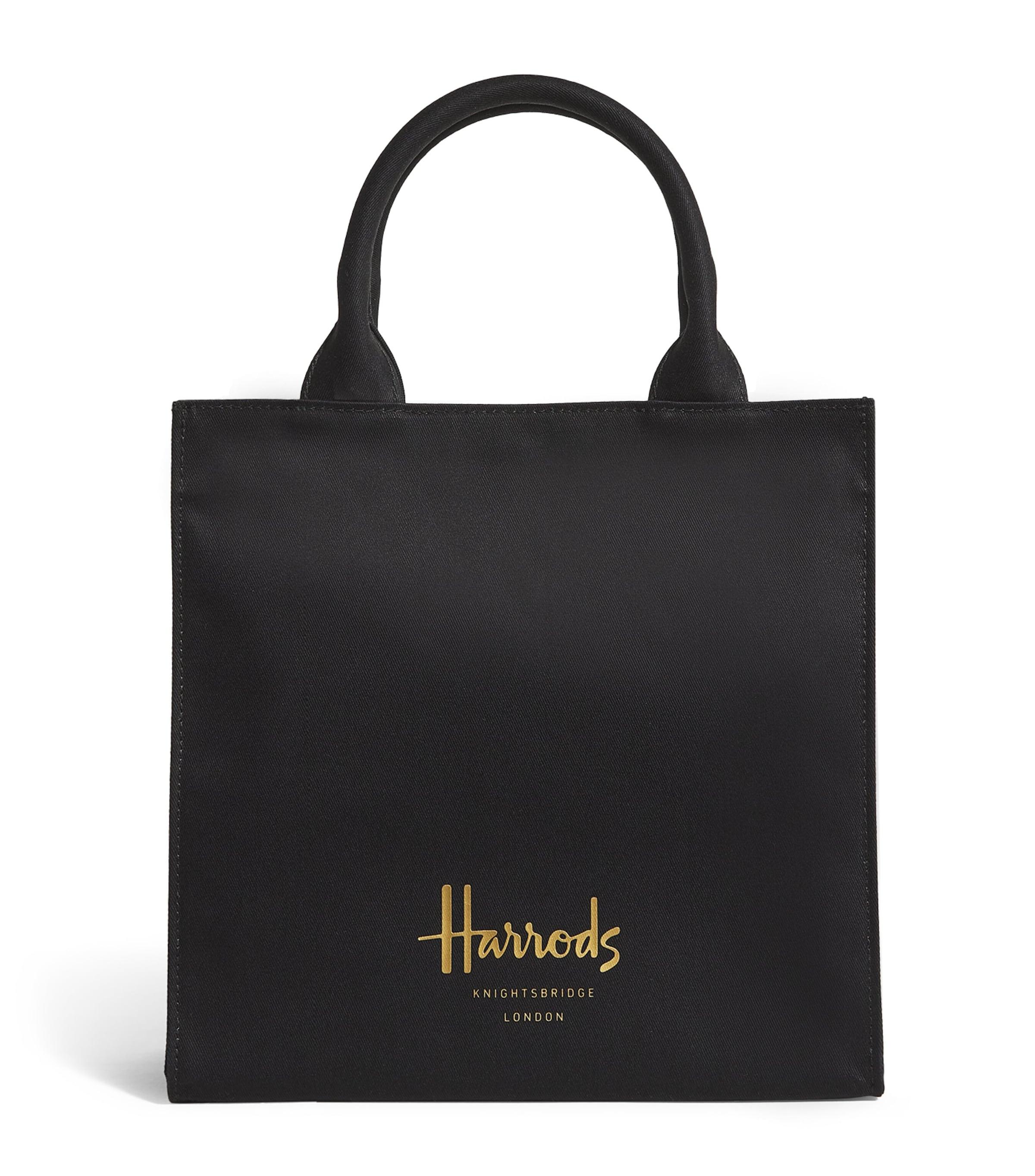 Harrods Small Cotton Logo Tote Bag by HARRODS