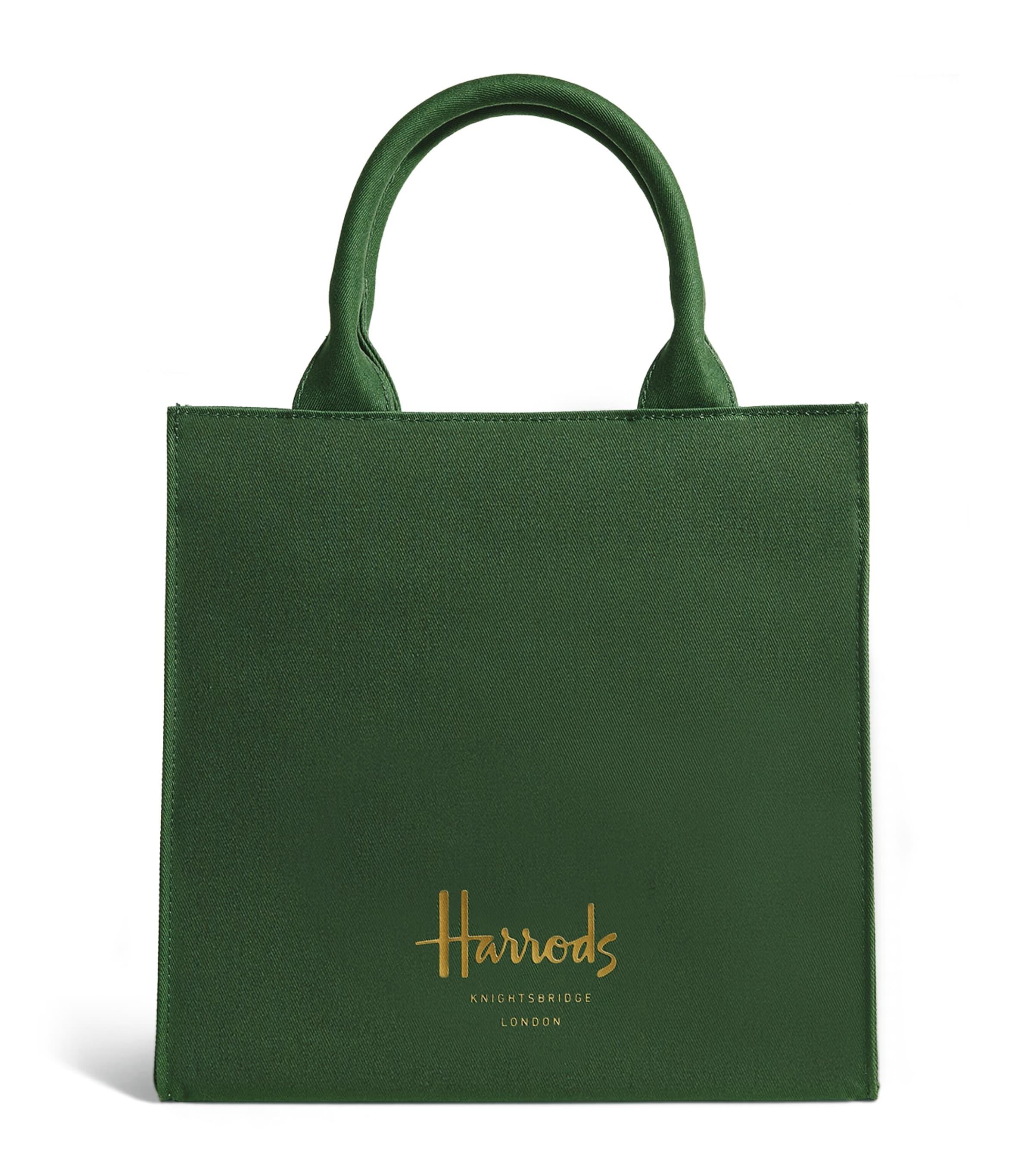 Harrods Small Cotton Logo Tote Bag by HARRODS
