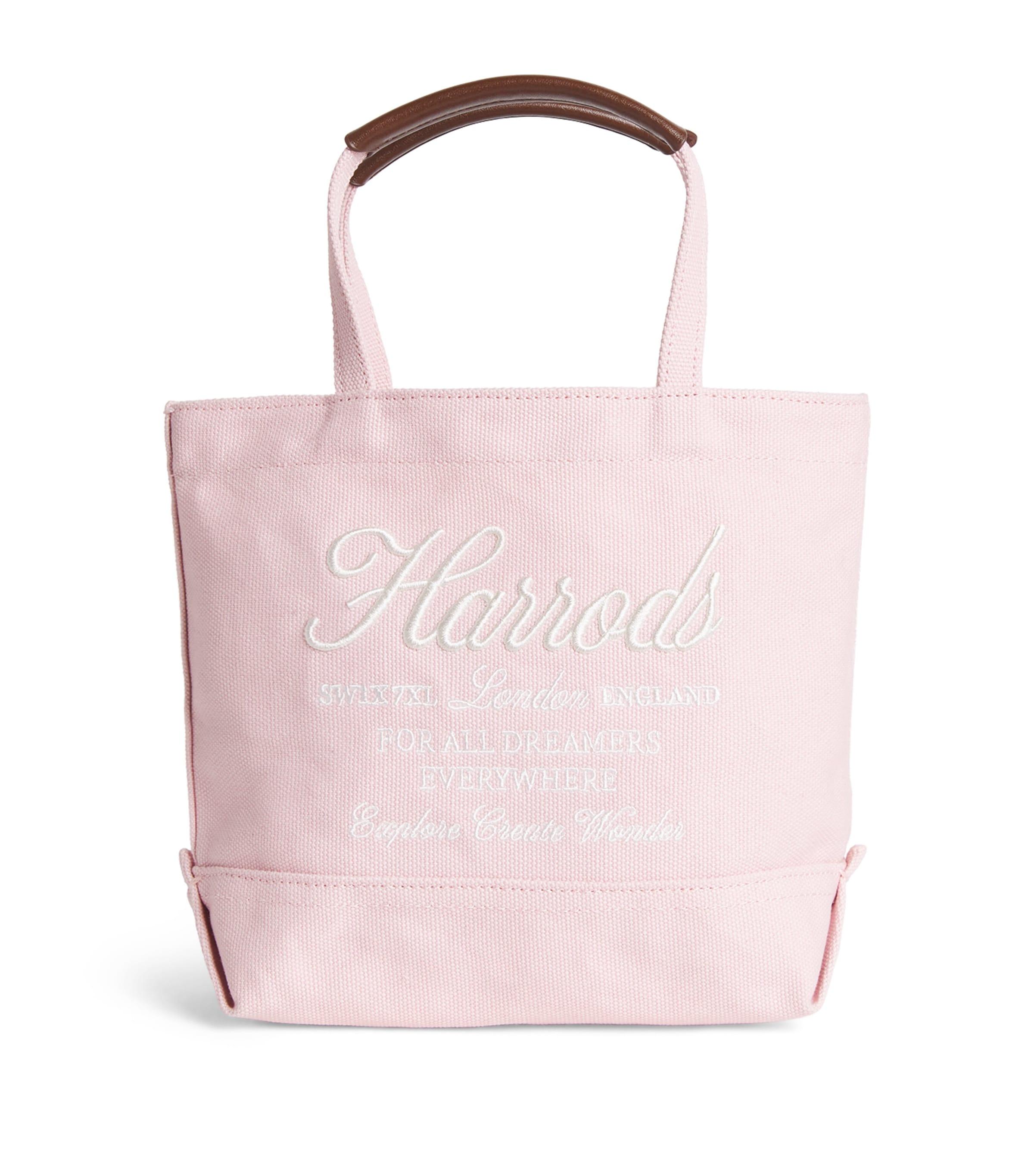 Harrods Small Embroidered Logo Tote Bag by HARRODS