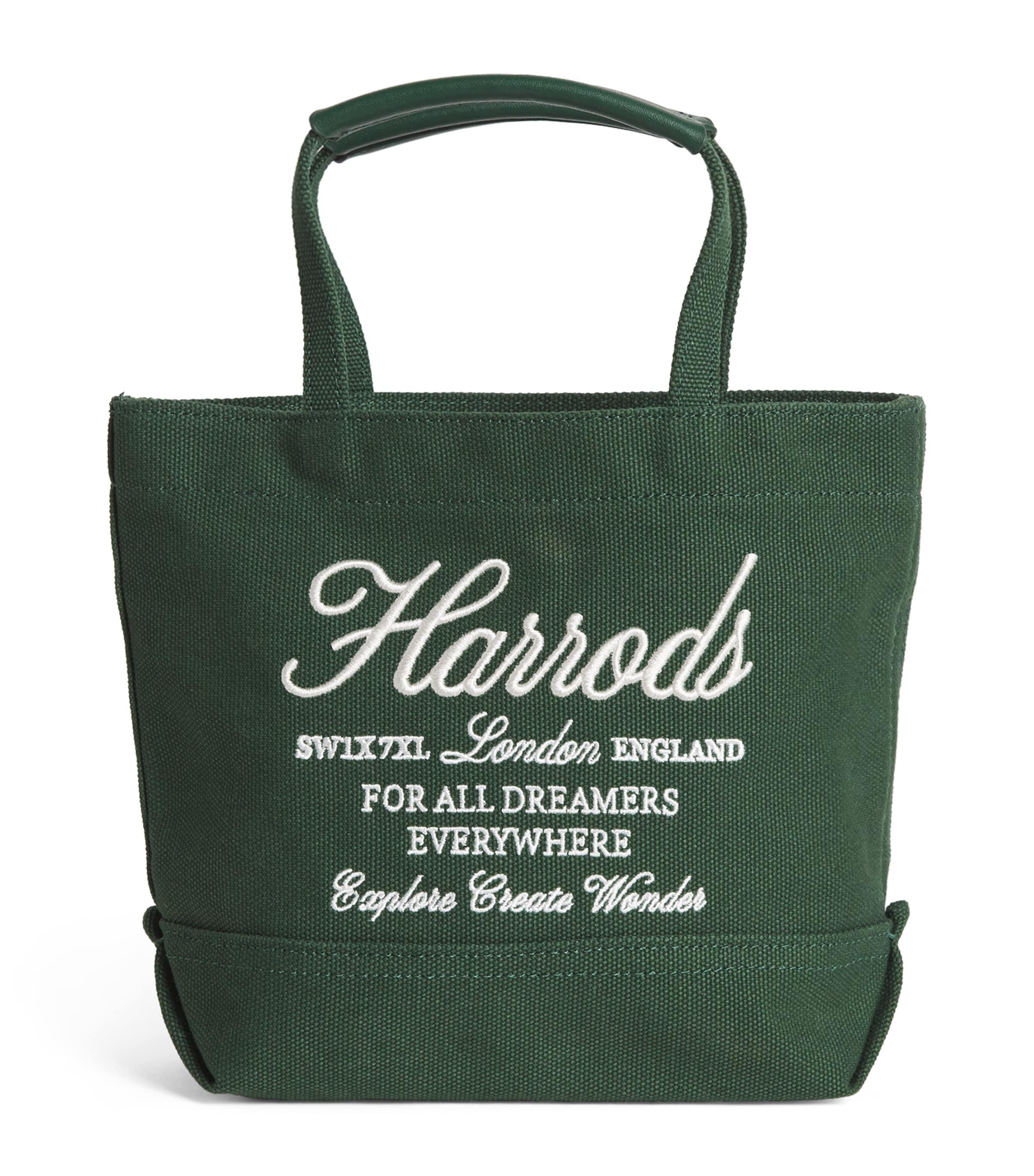 Harrods Small Embroidered Logo Tote Bag by HARRODS