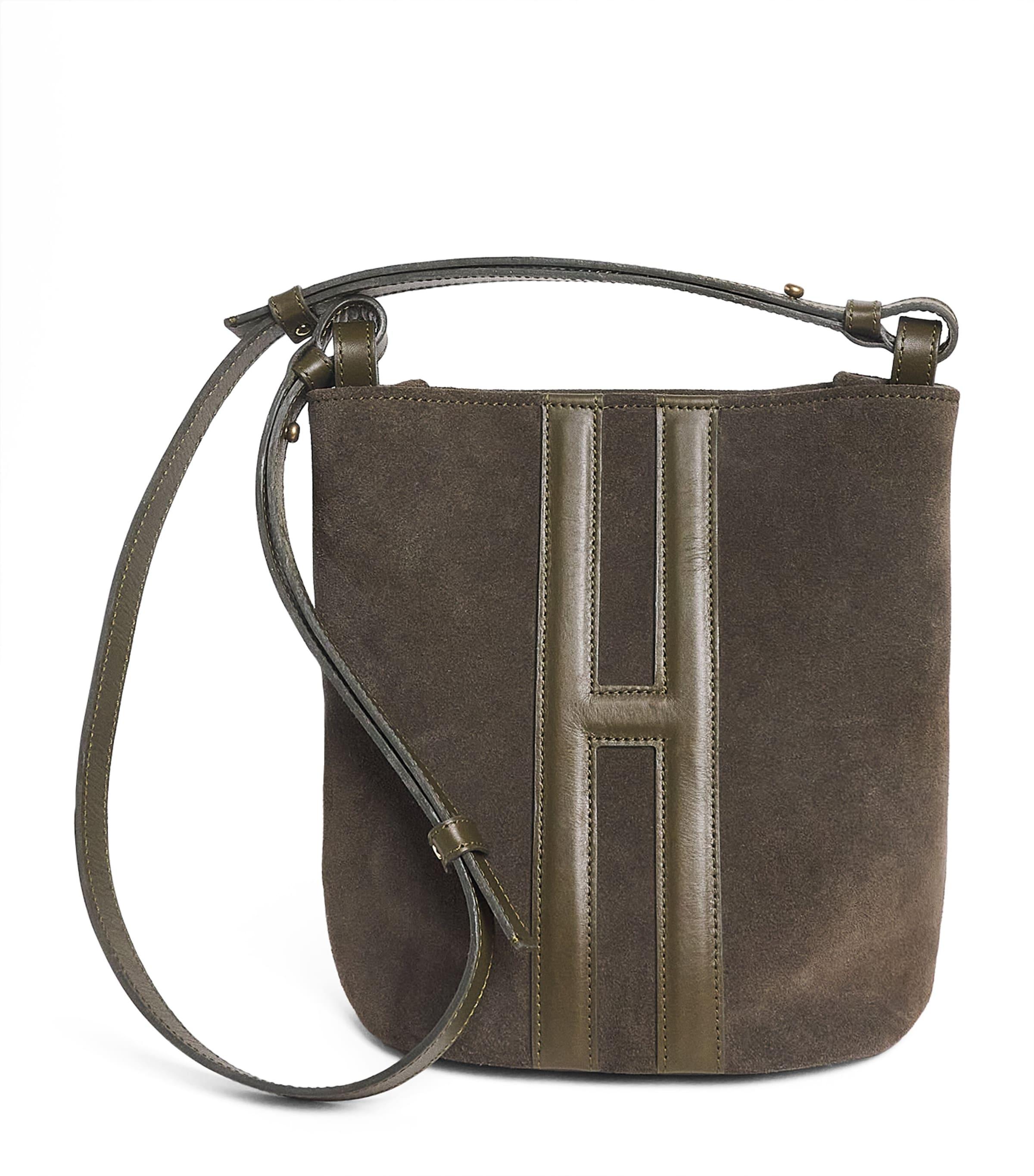 Harrods Small Suede Cross-Body Bag by HARRODS