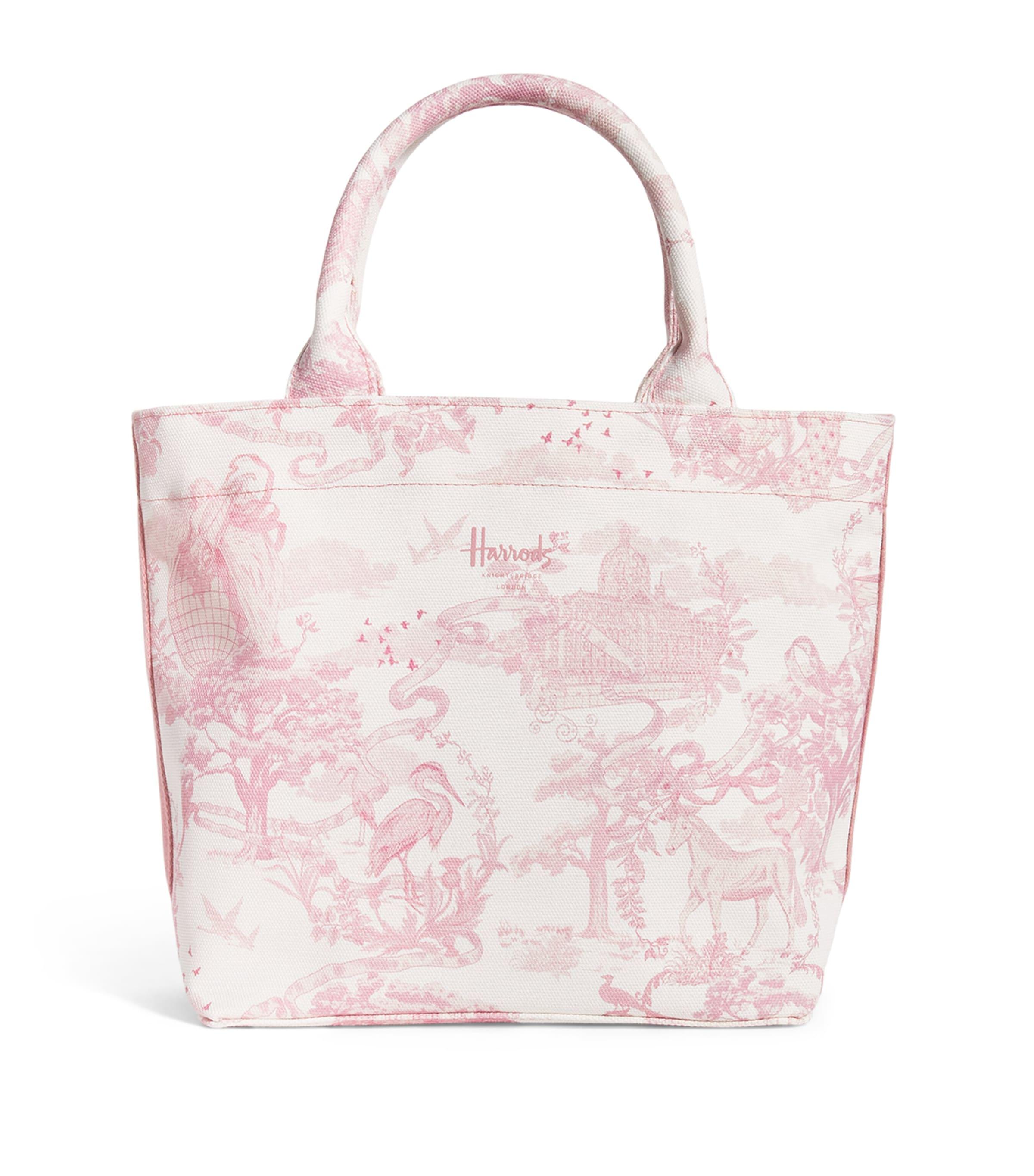 Harrods Small Toile Print Tote Bag by HARRODS