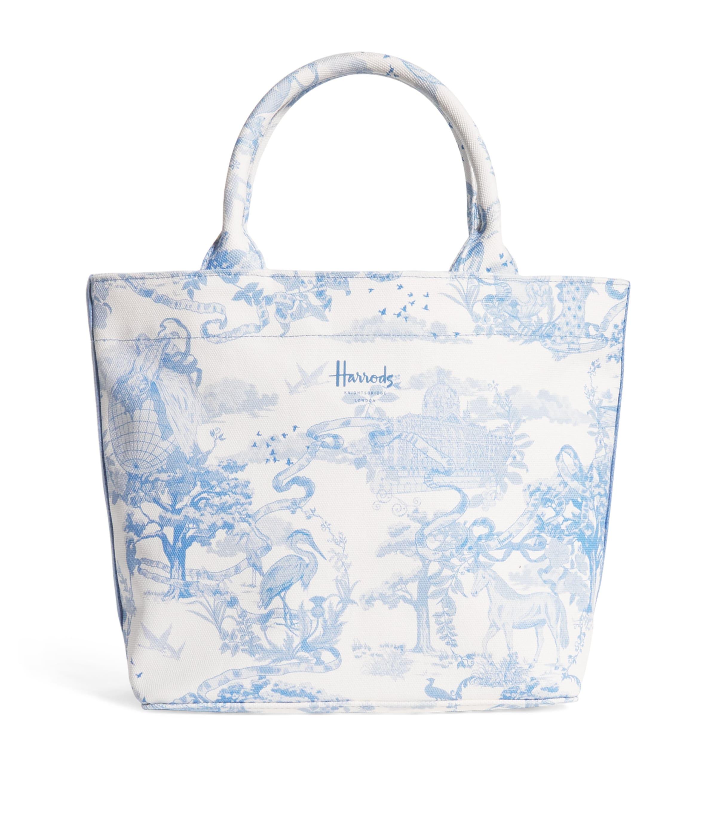 Harrods Small Toile Print Tote Bag by HARRODS