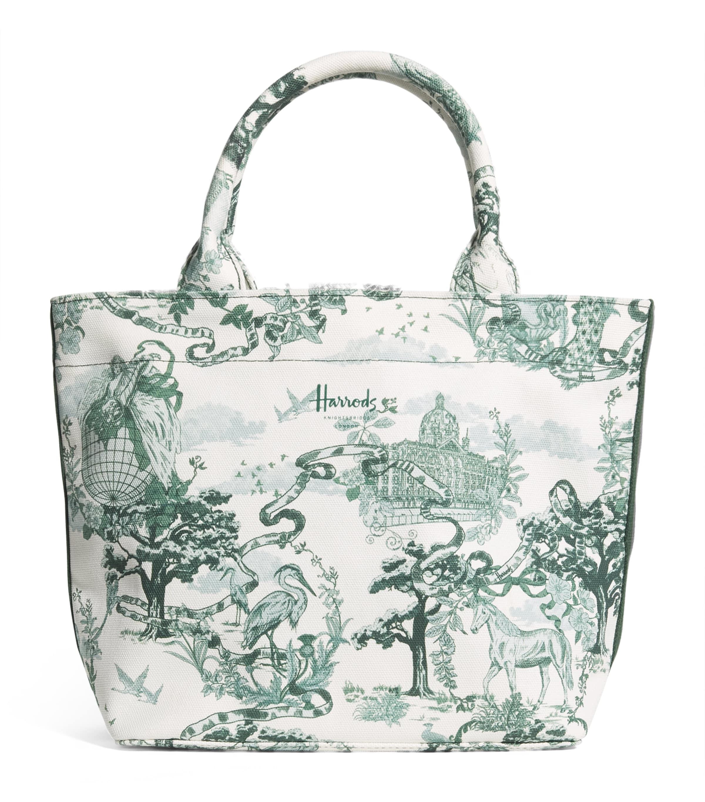 Harrods Small Toile Tote Bag by HARRODS