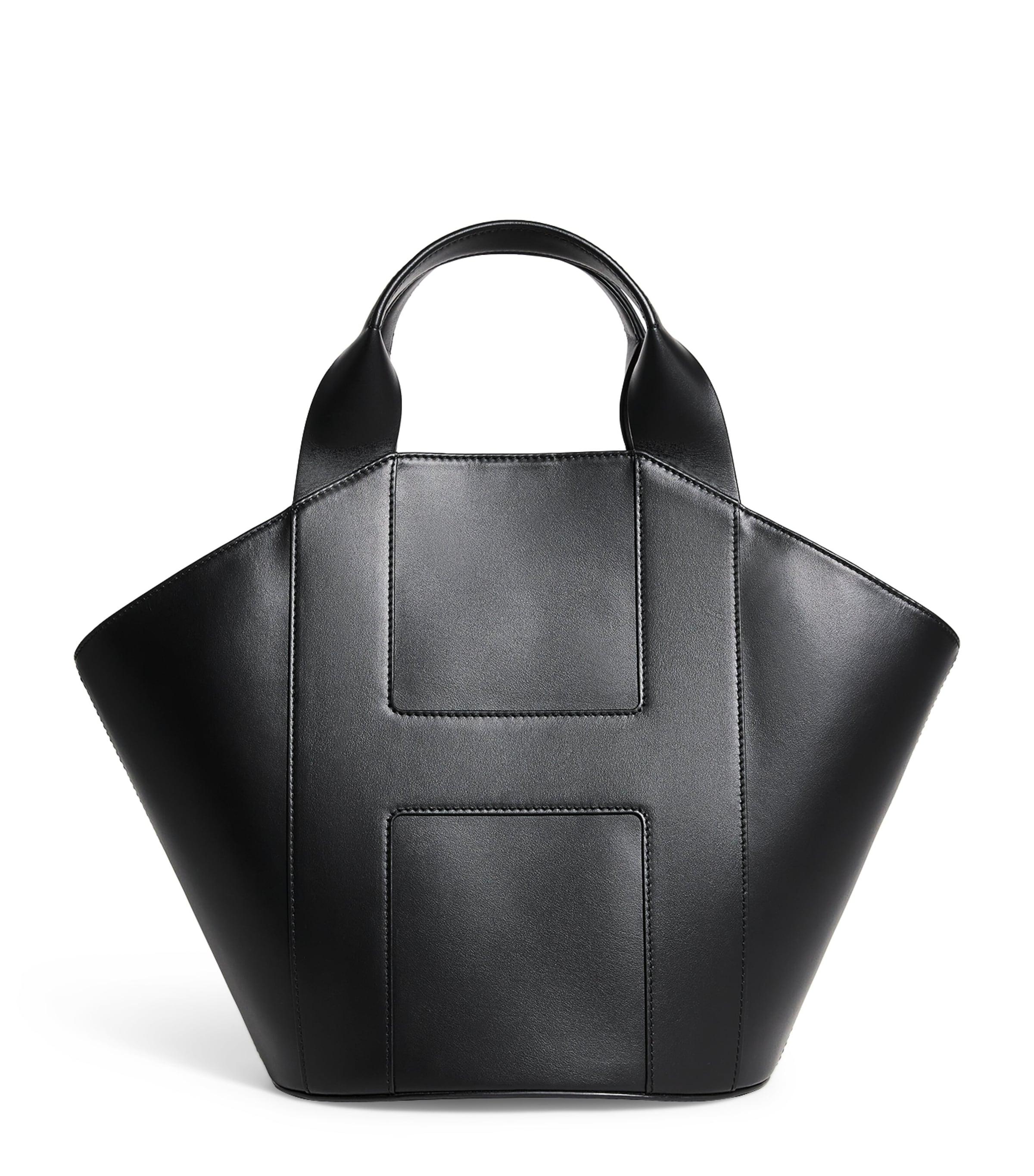Leather H Tote Bag by HARRODS