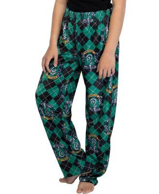Big Girls Hogwarts Houses Crest Plaid Lounge Pants Pajamas by HARRY POTTER Big Girls Hogwarts Houses Crest Plaid Lounge Pants Pajamas by HARRY POTTER