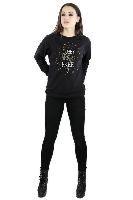 Dobby Is Free Cotton Sweatshirt by HARRY POTTER