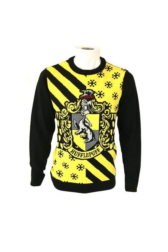 Hufflepuff Christmas Jumper by HARRY POTTER