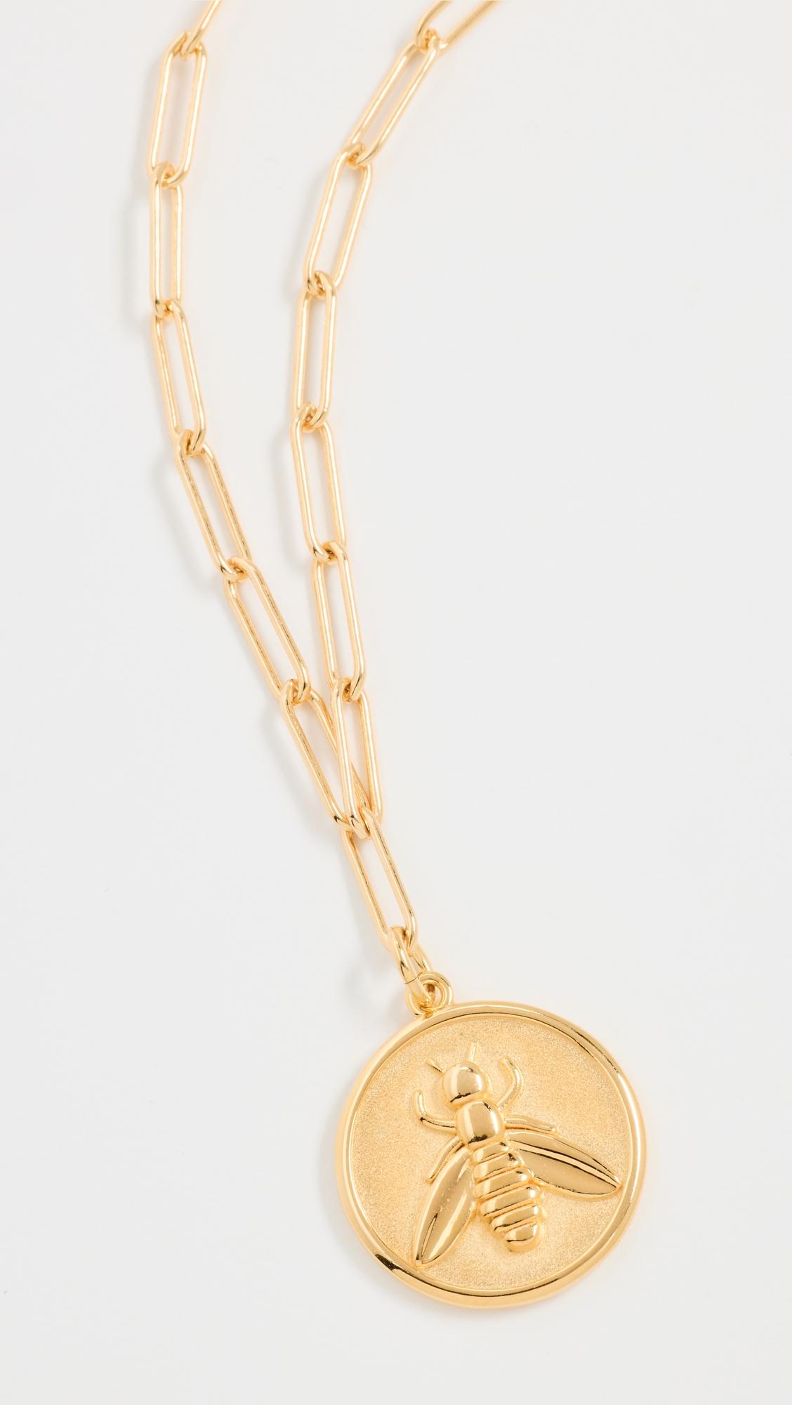 Resilience Bee Coin Necklace by HART