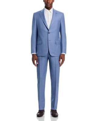 Classic Fit Sharkskin Suit by HART SCHAFFNER MARX