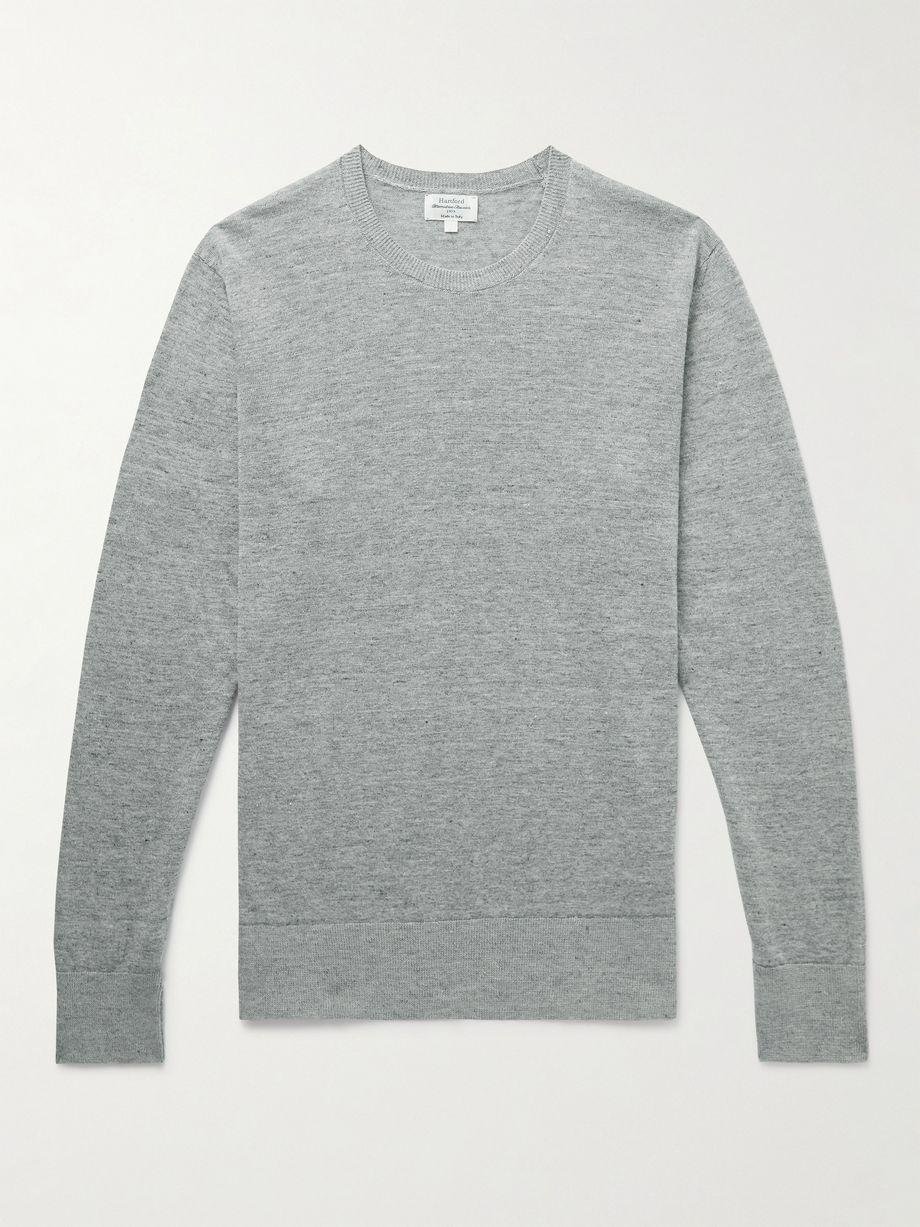 Linen and Cotton-Blend Sweater by HARTFORD
