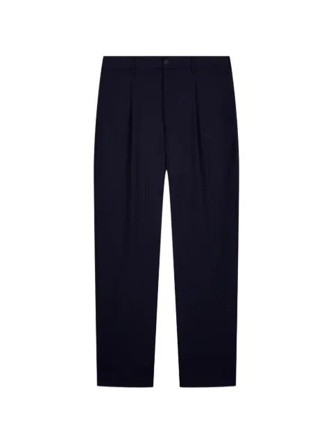 pleated-front trousers by HARTFORD