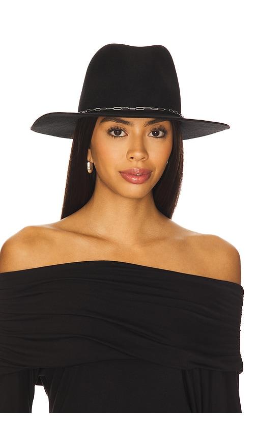 Hat Attack Harper Fedora Hat in Black by HAT ATTACK