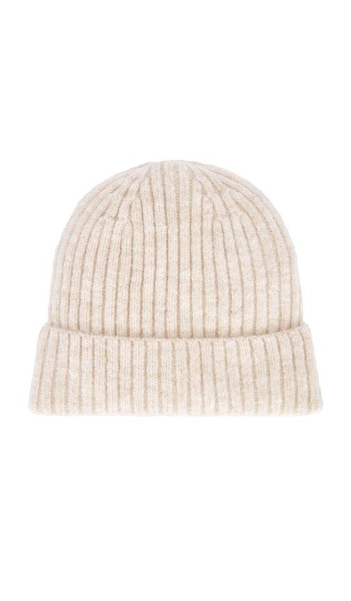 Hat Attack Key Beanie in Cream by HAT ATTACK