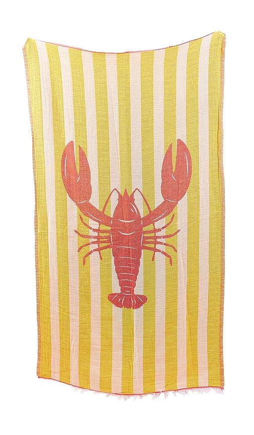 Hat Attack Novelty Towel in Yellow,Orange by HAT ATTACK