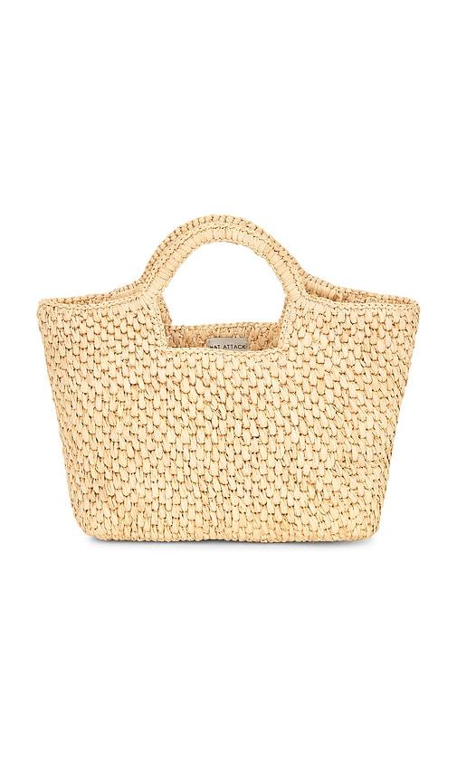 Hat Attack Sandy Top Handle Bag in Neutral by HAT ATTACK