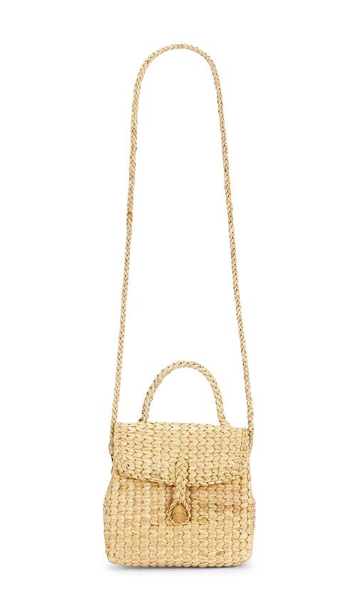 Hat Attack Shiloh Mini Top Handle Bag in Neutral by HAT ATTACK