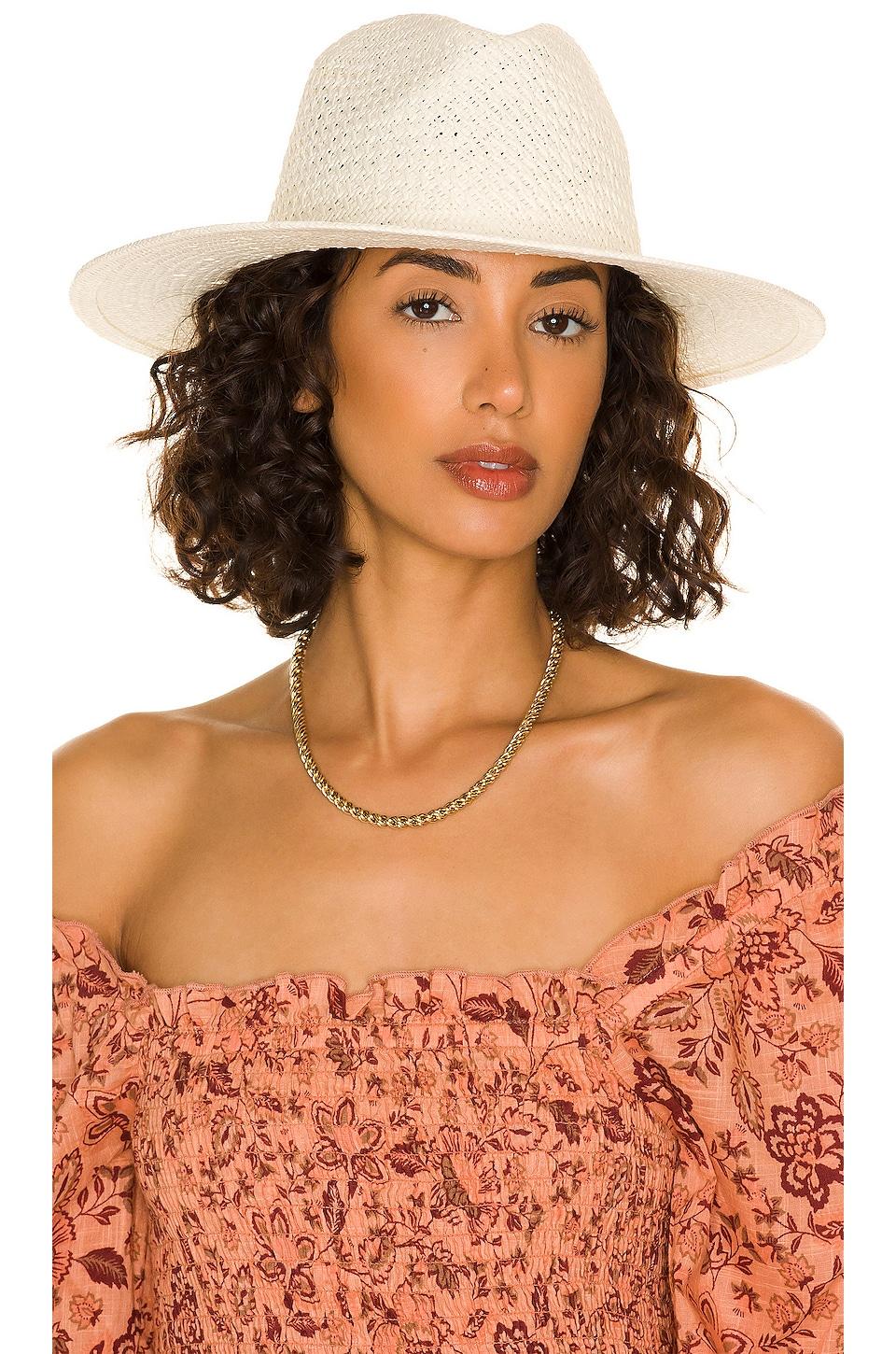 Hat Attack Vented Luxe Packable Hat in White by HAT ATTACK