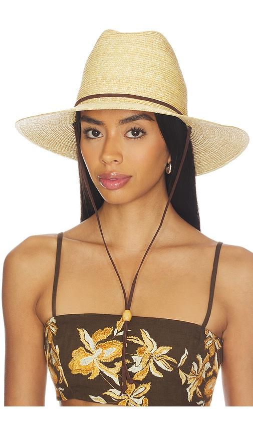 Hat Attack Willow Mini Surfer Fedora Hat in Neutral by HAT ATTACK