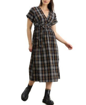 The Autumn Plaid Carolina Dress by HATCH COLLECTION
