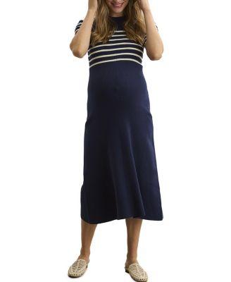 The Kaitlyn Cotton Rib Maternity Dress by HATCH COLLECTION