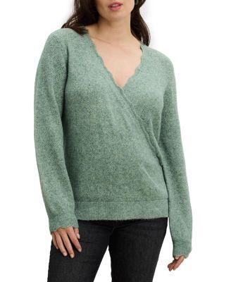 The Maternity Cozy Pointelle Snuggle Sweater by HATCH COLLECTION