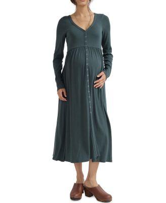 The Softest Rib Maternity Nursing Friendly Dress by HATCH COLLECTION