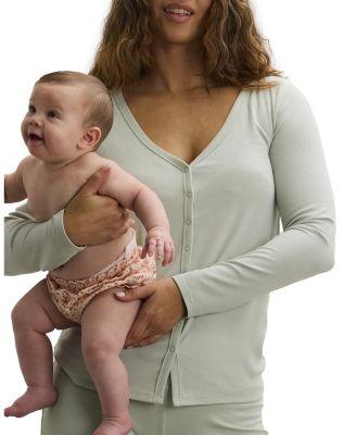 The Softest Rib Nursing Cardigan by HATCH COLLECTION