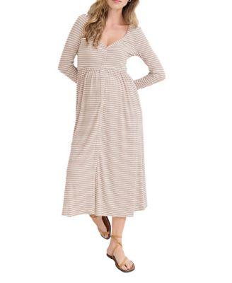 The Softest Rib Nursing Dress by HATCH COLLECTION