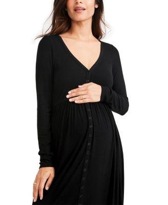 The Softest Rib Nursing Dress by HATCH COLLECTION