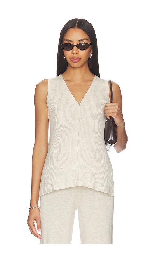 HATCH The Knit Nursing Tank Top in Beige by HATCH