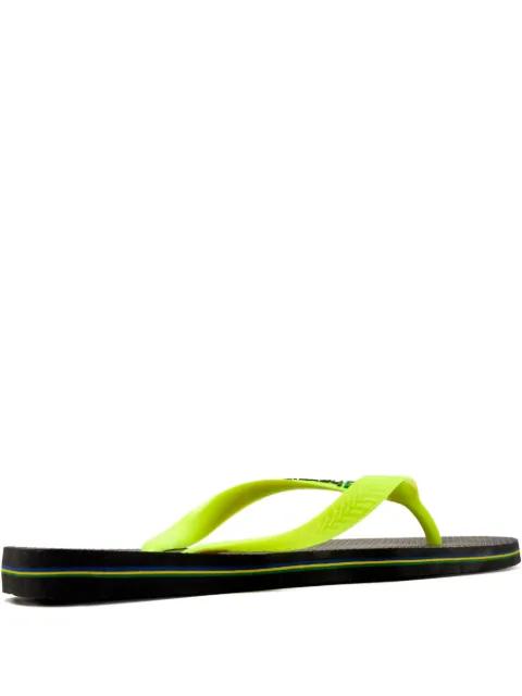 Brasil Logo flip-flops by HAVAIANAS