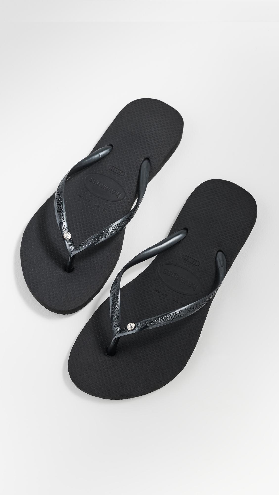 Slim Crystal SW II Sandals by HAVAIANAS