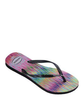 Women's Slim Bright Flip Flop Sandals by HAVAIANAS