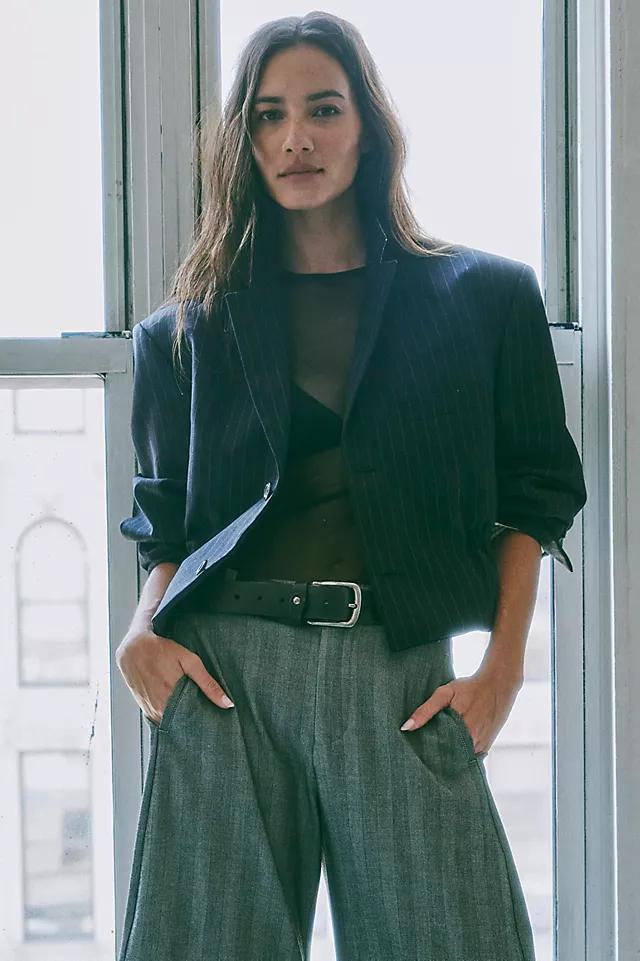Havre Cropped Blazer by HAVRE STUDIO | FREE PEOPLE