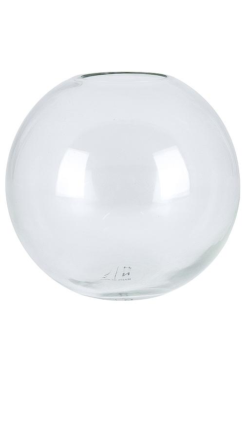 HAWKINS NEW YORK Aurora Large Sphere Vase in Neutral by HAWKINS NEW YORK