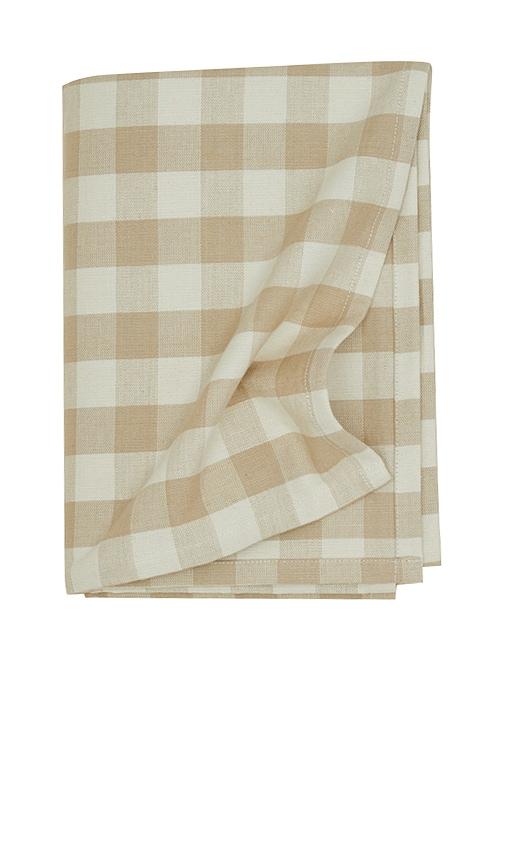HAWKINS NEW YORK Essential Gingham Tablecloth in Ivory by HAWKINS NEW YORK