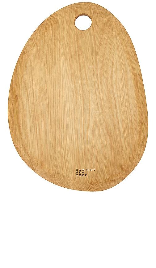 HAWKINS NEW YORK Organic Large Cutting Board in Brown by HAWKINS NEW YORK
