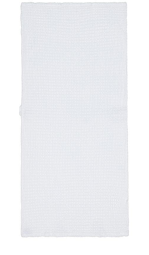 HAWKINS NEW YORK Simple Waffle Hand Towel in White by HAWKINS NEW YORK